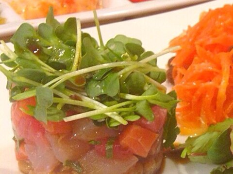 魚介と納豆のセルクル仕立て レシピ 作り方 By Fkyonnf 楽天レシピ 魚介と納豆のセルクル仕立て レシピ 作り方 By Fkyonnf 楽天レシピ